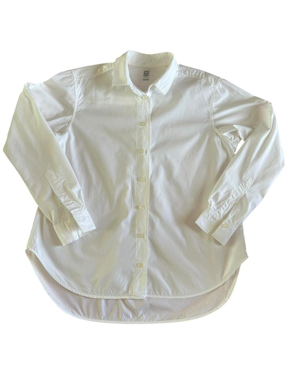 Totême White Button-Down Shirt
